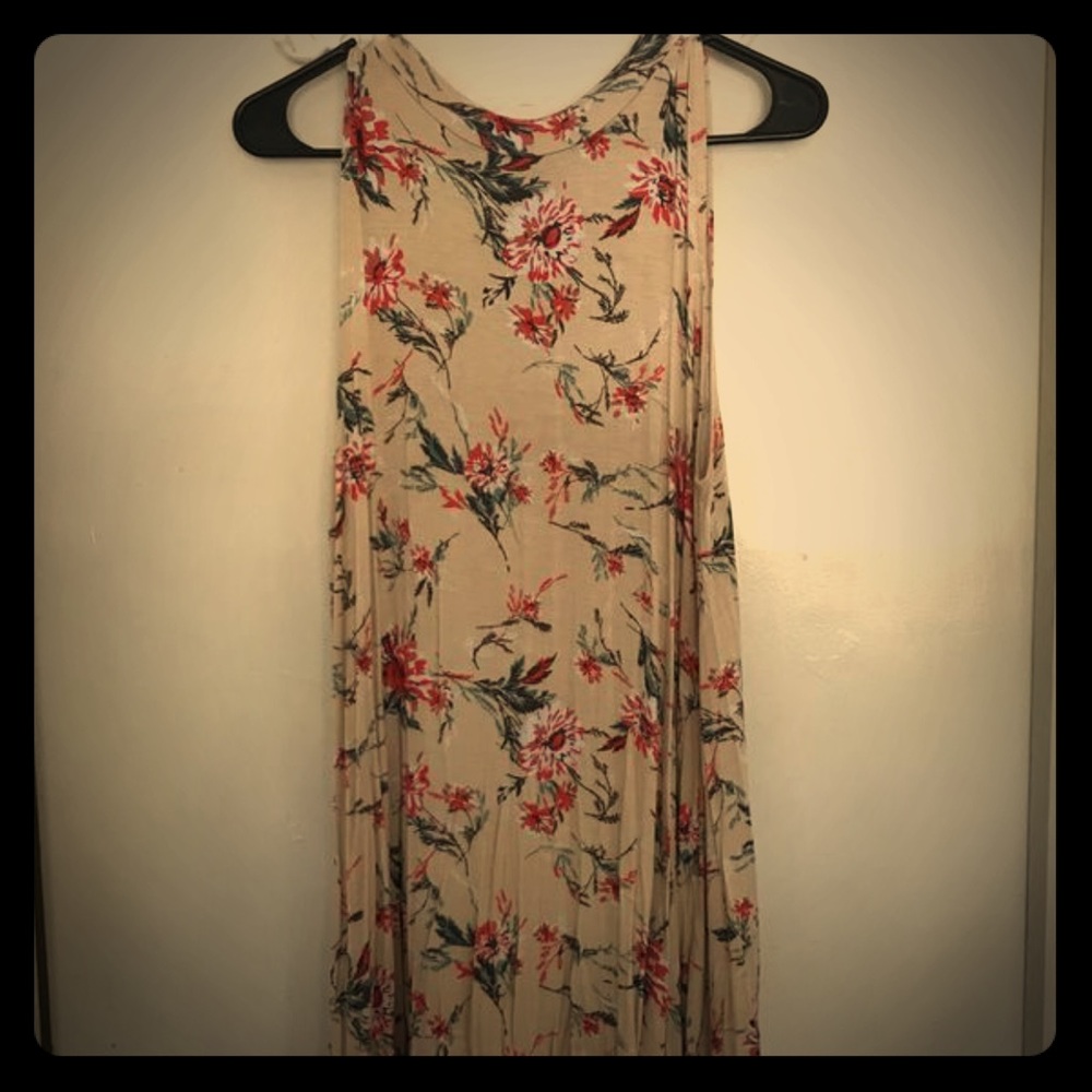 Floral swing dress